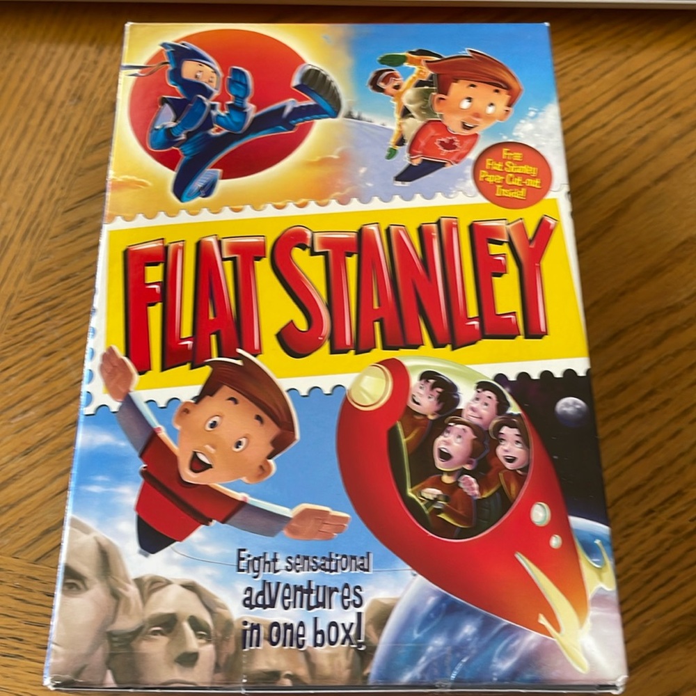Flat Stanley Book Set - 8 Chapter Books